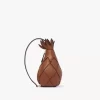 Ananas desenli deri omuz çantası Ananas desenli deri omuz çantası