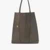 Büyük Chloé Spin deri tote çanta Büyük Chloé Spin deri tote çanta
