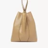 Büyük Chloé Spin deri tote çanta Büyük Chloé Spin deri tote çanta