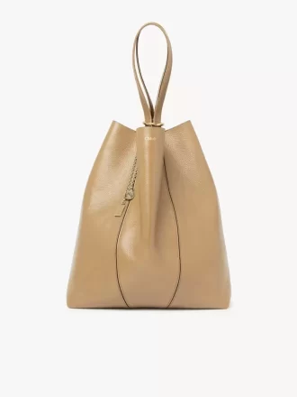 Büyük Chloé Spin deri tote çanta