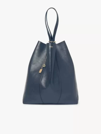 Büyük Chloé Spin deri tote çanta