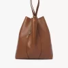 Büyük Chloé Spin deri tote çanta Büyük Chloé Spin deri tote çanta