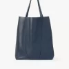 Büyük Chloé Spin deri tote çanta Büyük Chloé Spin deri tote çanta
