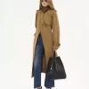 Büyük Chloé Spin deri tote çanta Büyük Chloé Spin deri tote çanta