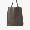 Büyük Chloé Spin deri tote çanta Büyük Chloé Spin deri tote çanta