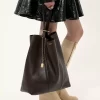 Büyük Chloé Spin deri tote çanta Büyük Chloé Spin deri tote çanta