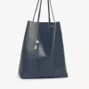 Büyük Chloé Spin deri tote çanta Büyük Chloé Spin deri tote çanta