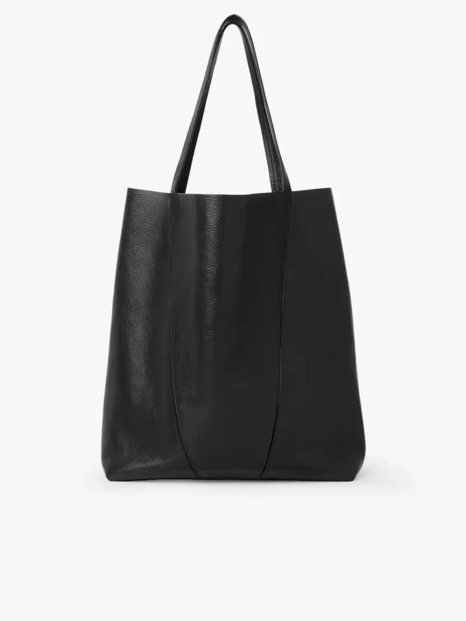 Büyük Chloé Spin deri tote çanta Büyük Chloé Spin deri tote çanta