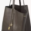 Büyük Chloé Spin deri tote çanta Büyük Chloé Spin deri tote çanta
