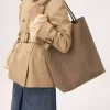 Büyük Chloé Spin süet deri tote çanta Büyük Chloé Spin süet deri tote çanta