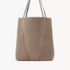 Büyük Chloé Spin süet deri tote çanta Büyük Chloé Spin süet deri tote çanta