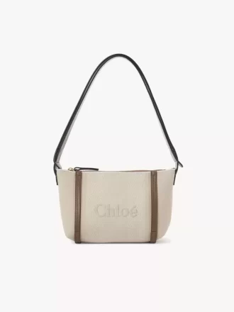 Chloé Carry kanvas omuz çantası Chloé Carry kanvas omuz çantası