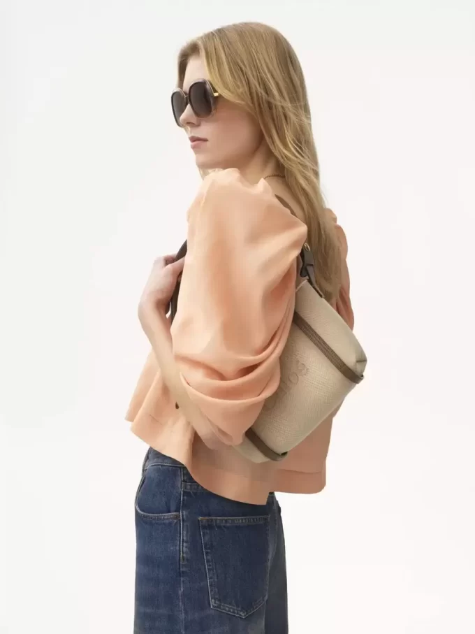 Chloé Carry kanvas omuz çantası Chloé Carry kanvas omuz çantası