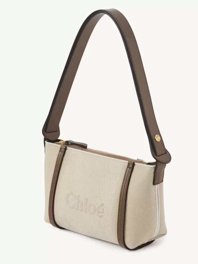 Chloé Carry kanvas omuz çantası Chloé Carry kanvas omuz çantası