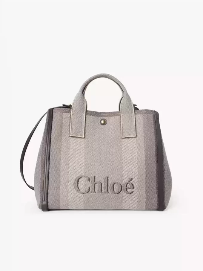 Chloé Carry kanvas tote çanta Chloé Carry kanvas tote çanta
