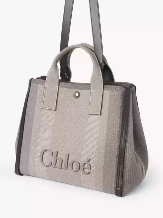 Chloé Carry kanvas tote çanta Chloé Carry kanvas tote çanta