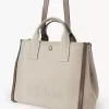 Chloé Carry kanvas tote çanta Chloé Carry kanvas tote çanta