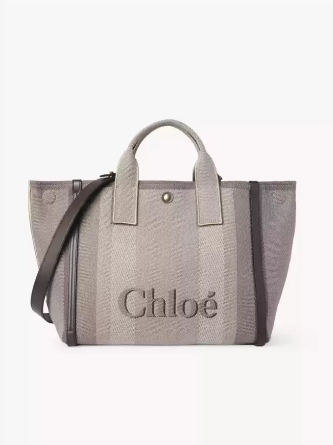 Chloé Carry kanvas tote çanta Chloé Carry kanvas tote çanta