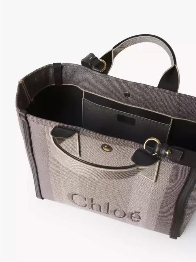 Chloé Carry kanvas tote çanta Chloé Carry kanvas tote çanta