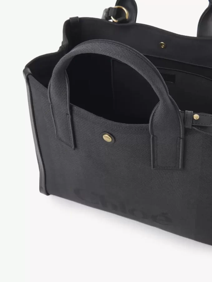 Chloé Carry kanvas tote çanta Chloé Carry kanvas tote çanta