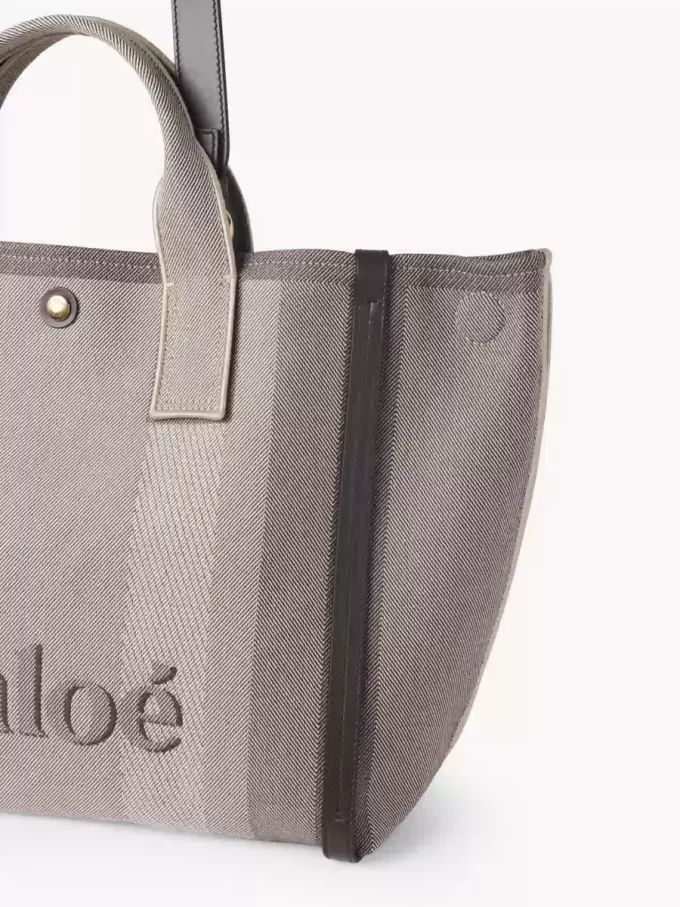 Chloé Carry kanvas tote çanta Chloé Carry kanvas tote çanta