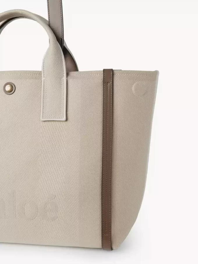 Chloé Carry kanvas tote çanta Chloé Carry kanvas tote çanta