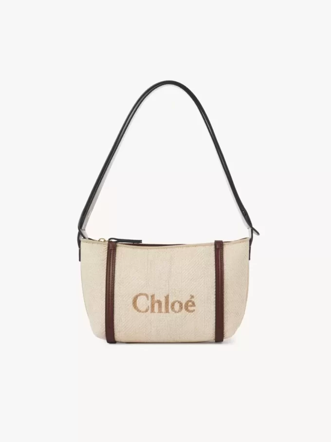 Chloé Carry rafia omuz çantası Chloé Carry rafia omuz çantası
