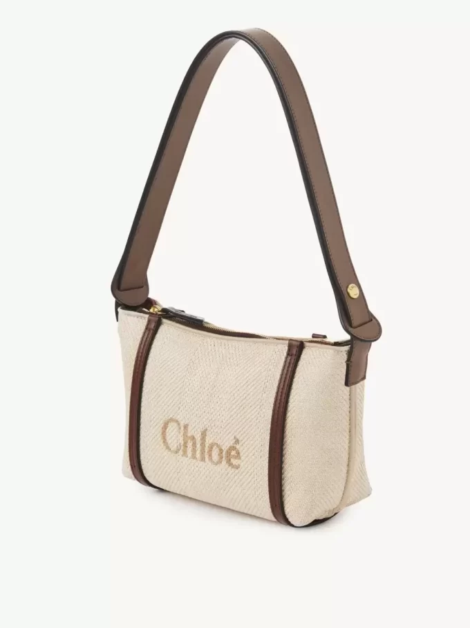 Chloé Carry rafia omuz çantası Chloé Carry rafia omuz çantası