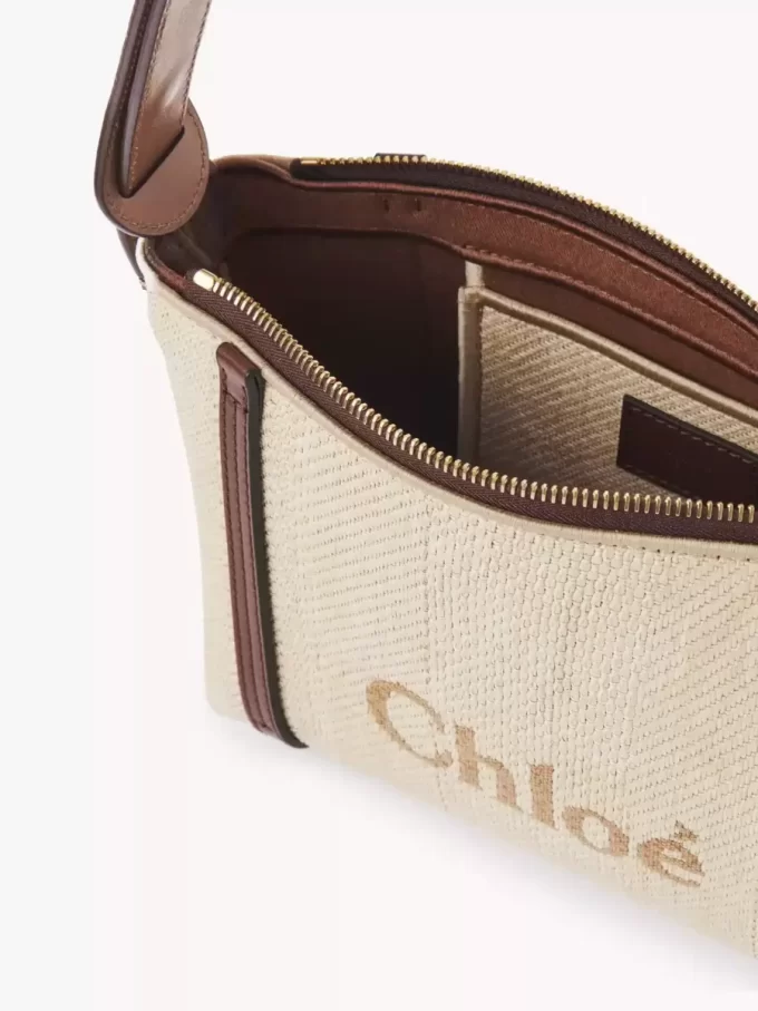 Chloé Carry rafia omuz çantası Chloé Carry rafia omuz çantası