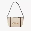Chloé Carry rafia omuz çantası Chloé Carry rafia omuz çantası