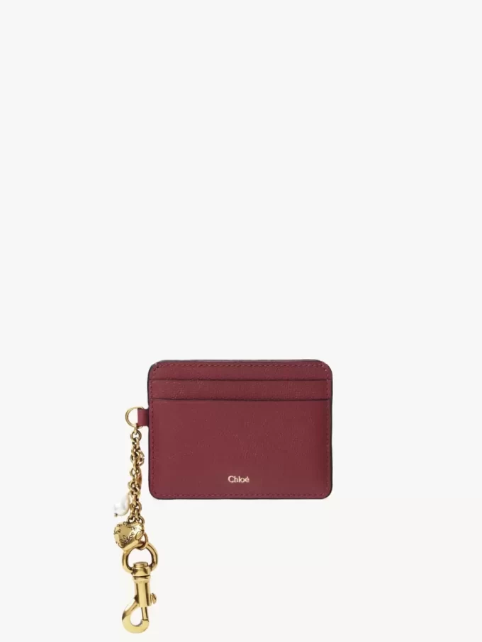 Chloé Charms deri kartlık Chloé Charms deri kartlık