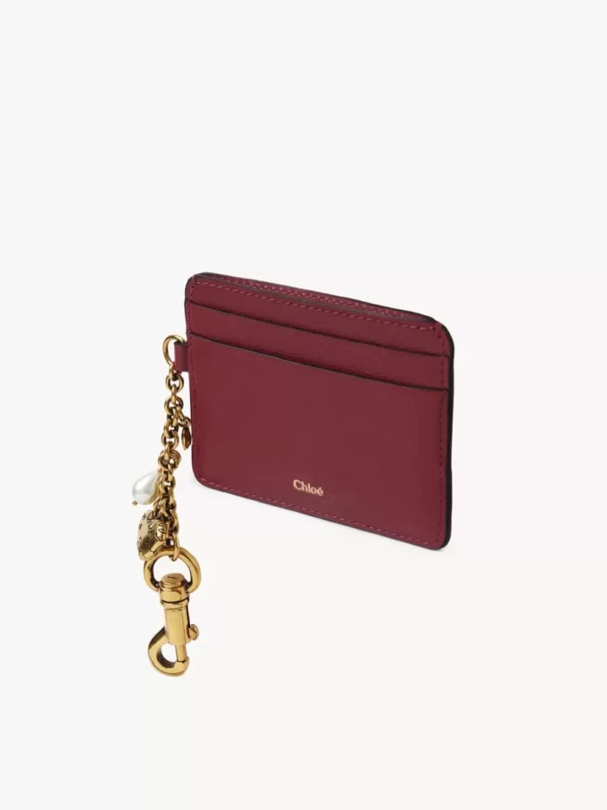 Chloé Charms deri kartlık Chloé Charms deri kartlık