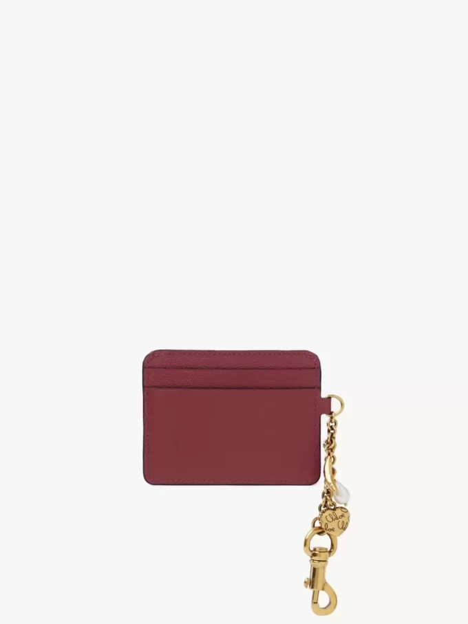 Chloé Charms deri kartlık Chloé Charms deri kartlık