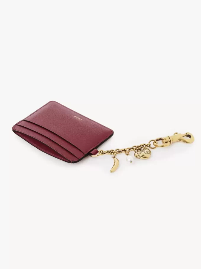 Chloé Charms deri kartlık Chloé Charms deri kartlık