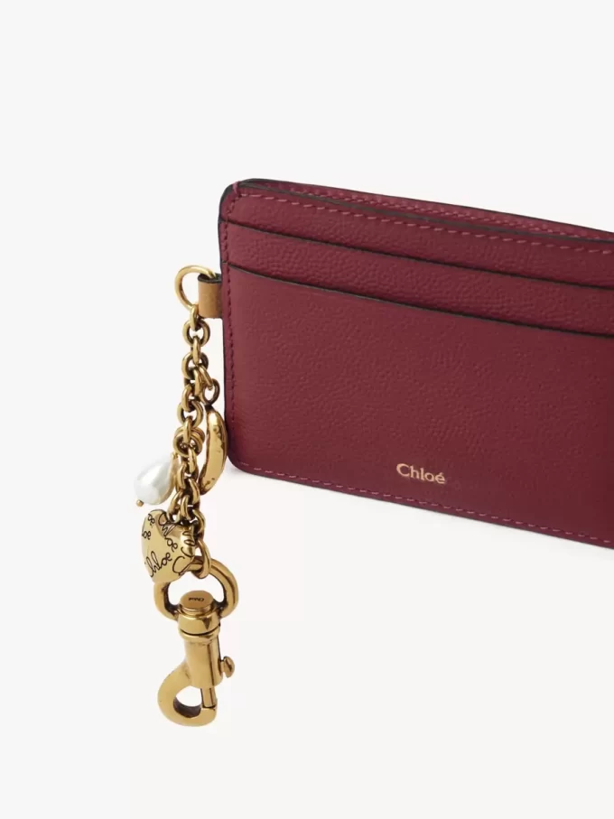 Chloé Charms deri kartlık Chloé Charms deri kartlık