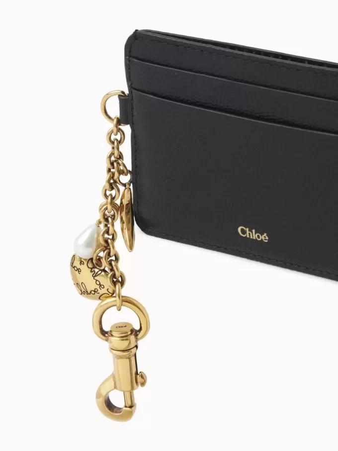 Chloé Charms deri kartlık Chloé Charms deri kartlık