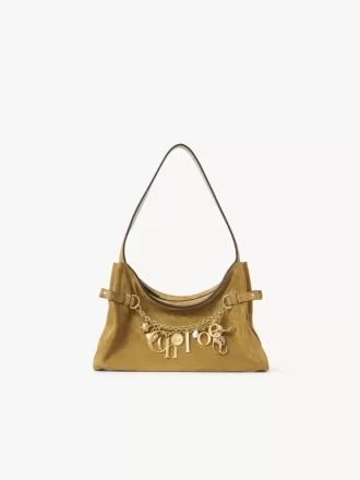 Chloé Charms süet deri hobo çanta