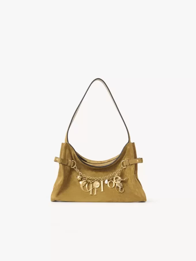 Chloé Charms süet deri hobo çanta Chloé Charms süet deri hobo çanta