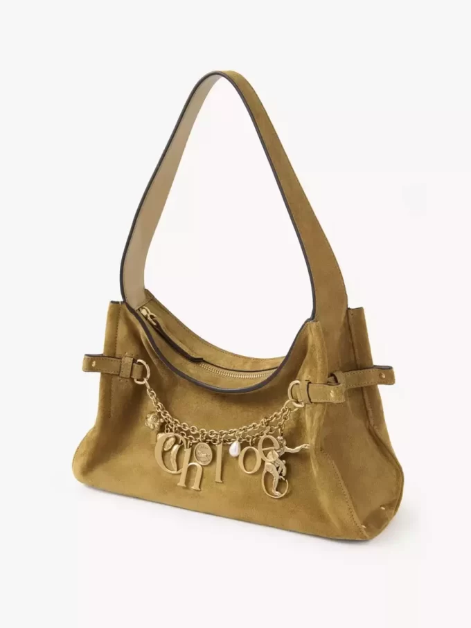 Chloé Charms süet deri hobo çanta Chloé Charms süet deri hobo çanta
