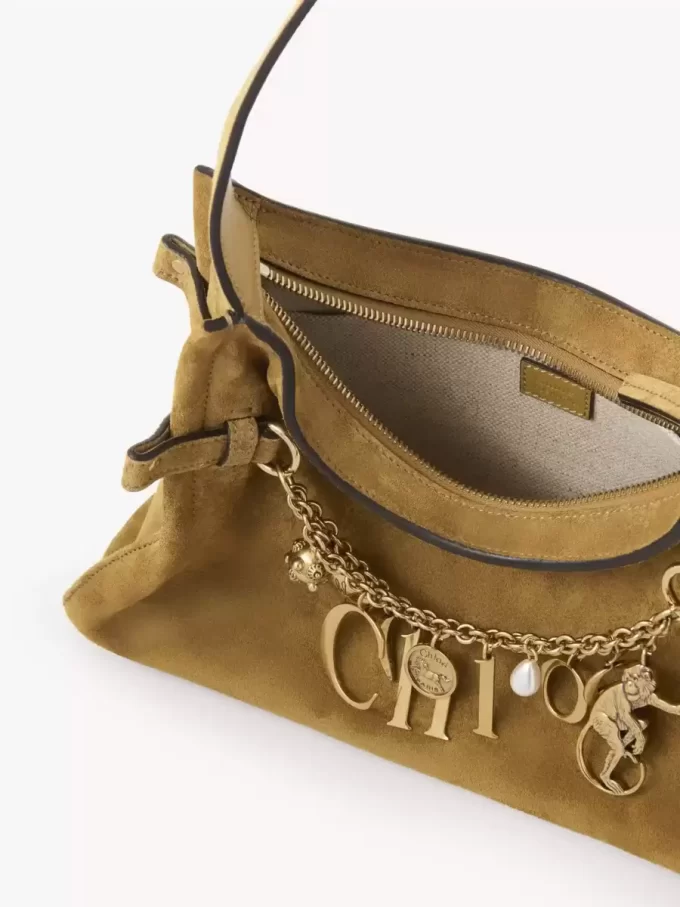 Chloé Charms süet deri hobo çanta Chloé Charms süet deri hobo çanta