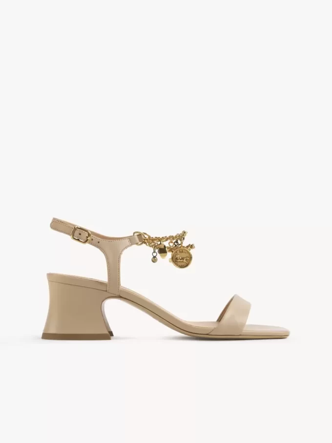 Chloé Charms topuklu sandalet Chloé Charms topuklu sandalet