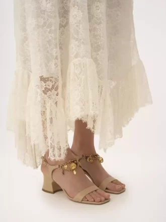 Chloé Charms topuklu sandalet