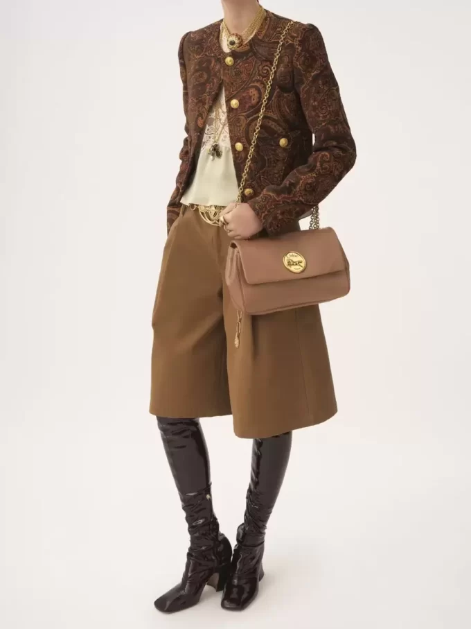 Chloé Heritage deri omuz çantası Chloé Heritage deri omuz çantası