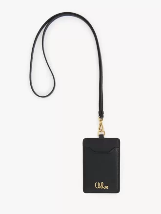 Chloé Iconic deri kart tutucu Chloé Iconic deri kart tutucu