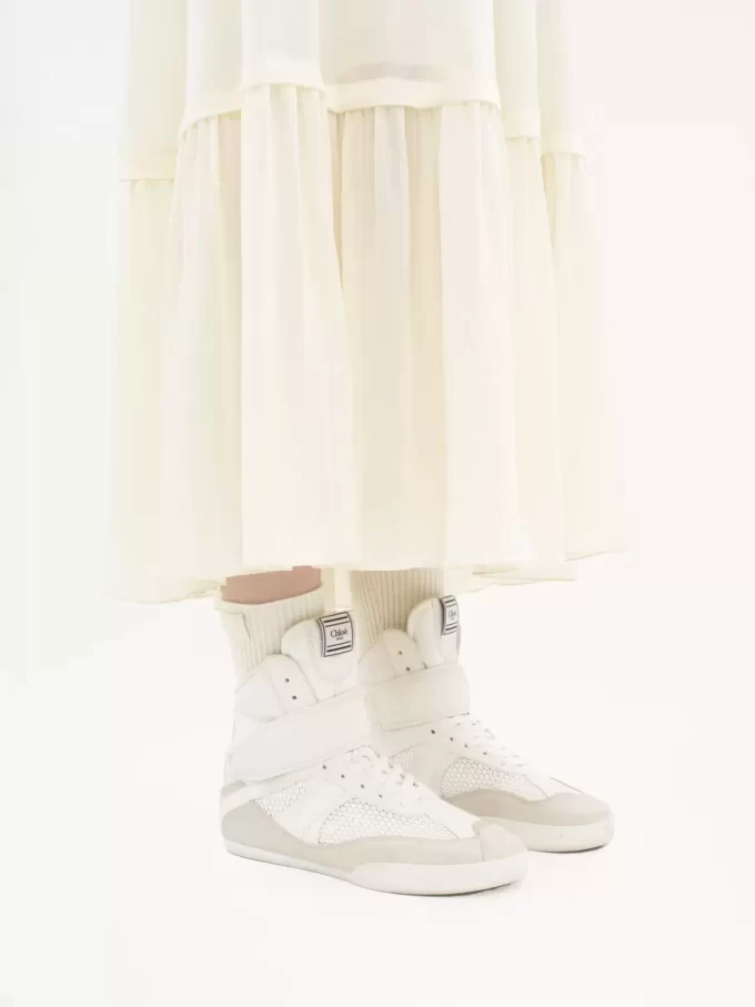 Chloé Kick yüksek bilekli spor ayakkabı Chloé Kick yüksek bilekli spor ayakkabı