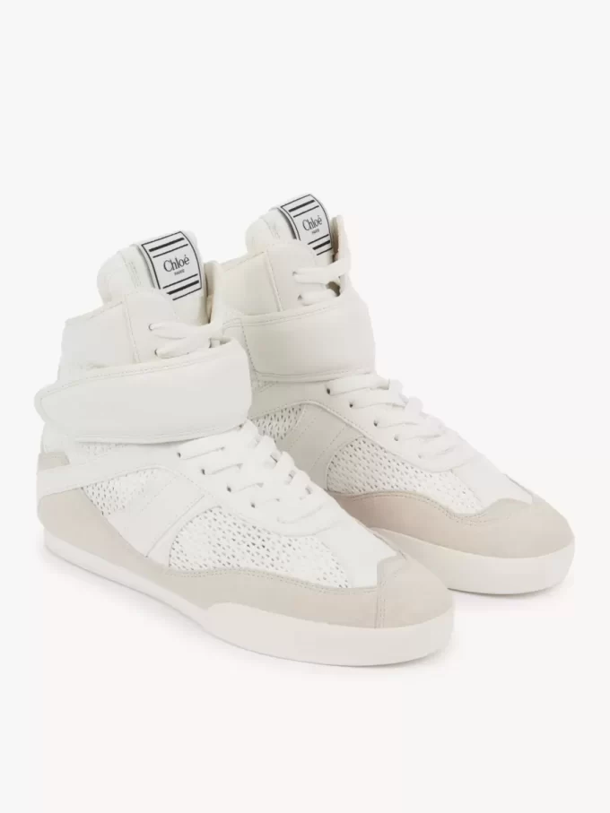 Chloé Kick yüksek bilekli spor ayakkabı Chloé Kick yüksek bilekli spor ayakkabı