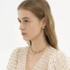 Chloé Mechanical Flowers küpeleri Chloé Mechanical Flowers küpeleri