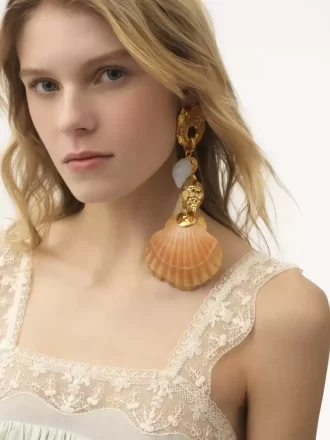 Chloé Shells mono küpe Chloé Shells mono küpe