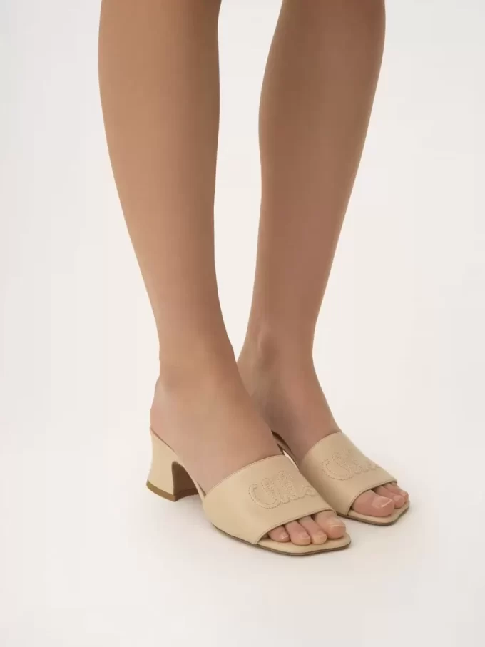 Chloé Soleil topuklu terlik Chloé Soleil topuklu terlik