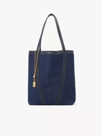 Chloé Spin denim tote çanta Chloé Spin denim tote çanta